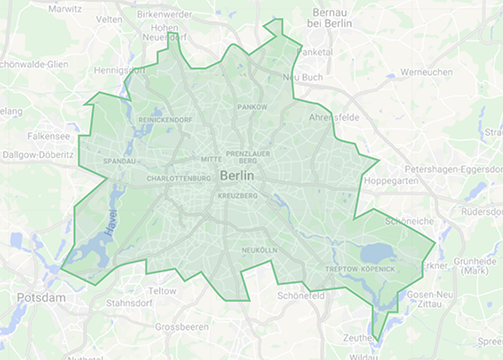 felmo Einzugsgebiet in Berlin