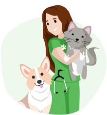 Einfühlsame Tierärzte